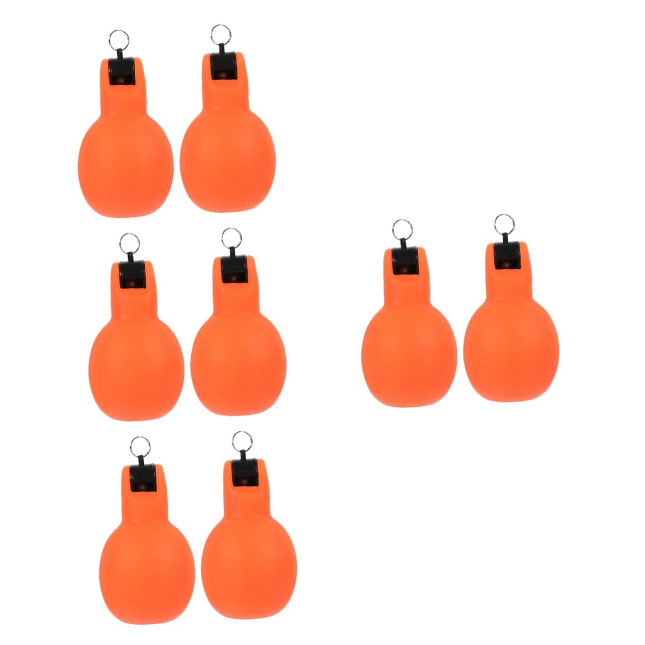 VANZACK 2st Outdoor-Pfeife Multifunktionspfeife Pfeife Für Den Notfall Im Freien Kleine Quetschpfeife Outdoor-jagdpfeife Multifunktions-quetschpfeife Tragbare Kleine Pfeife Rot PVC