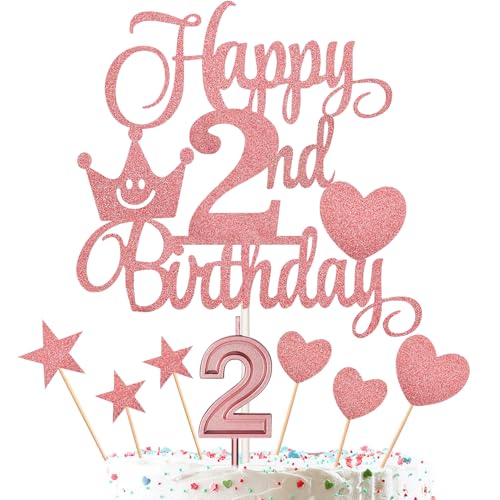 2nd Birthday Decorations Set