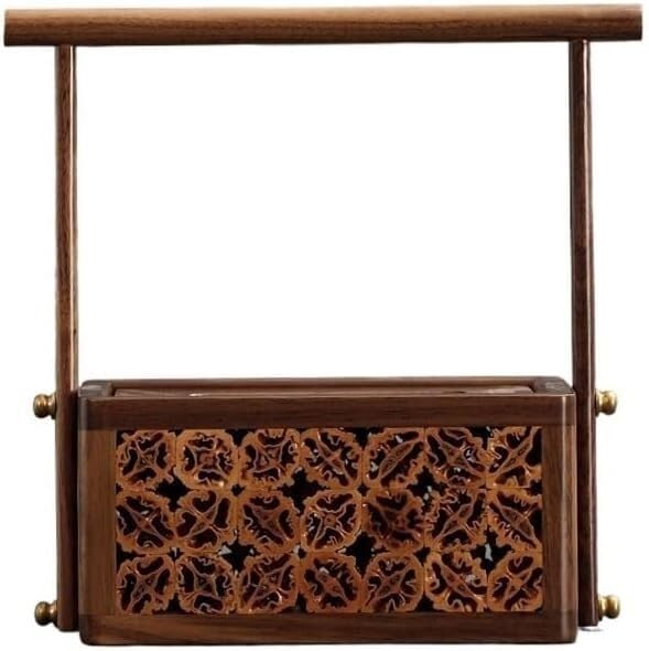 Boîte à mouchoirs rétro de qualité supérieure avec porte-serviettes raffiné