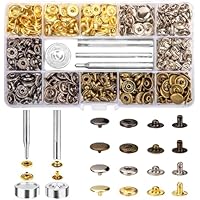 Ewwtrey120 Set Botones de Presión, Corchetes de Presión