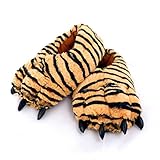 tierhausschuhe Tigerhausschuhe Sunny Toys Coole Tigerhausschuhe Hausschuhe Tiger - Größe S bis XXL (X-Large)