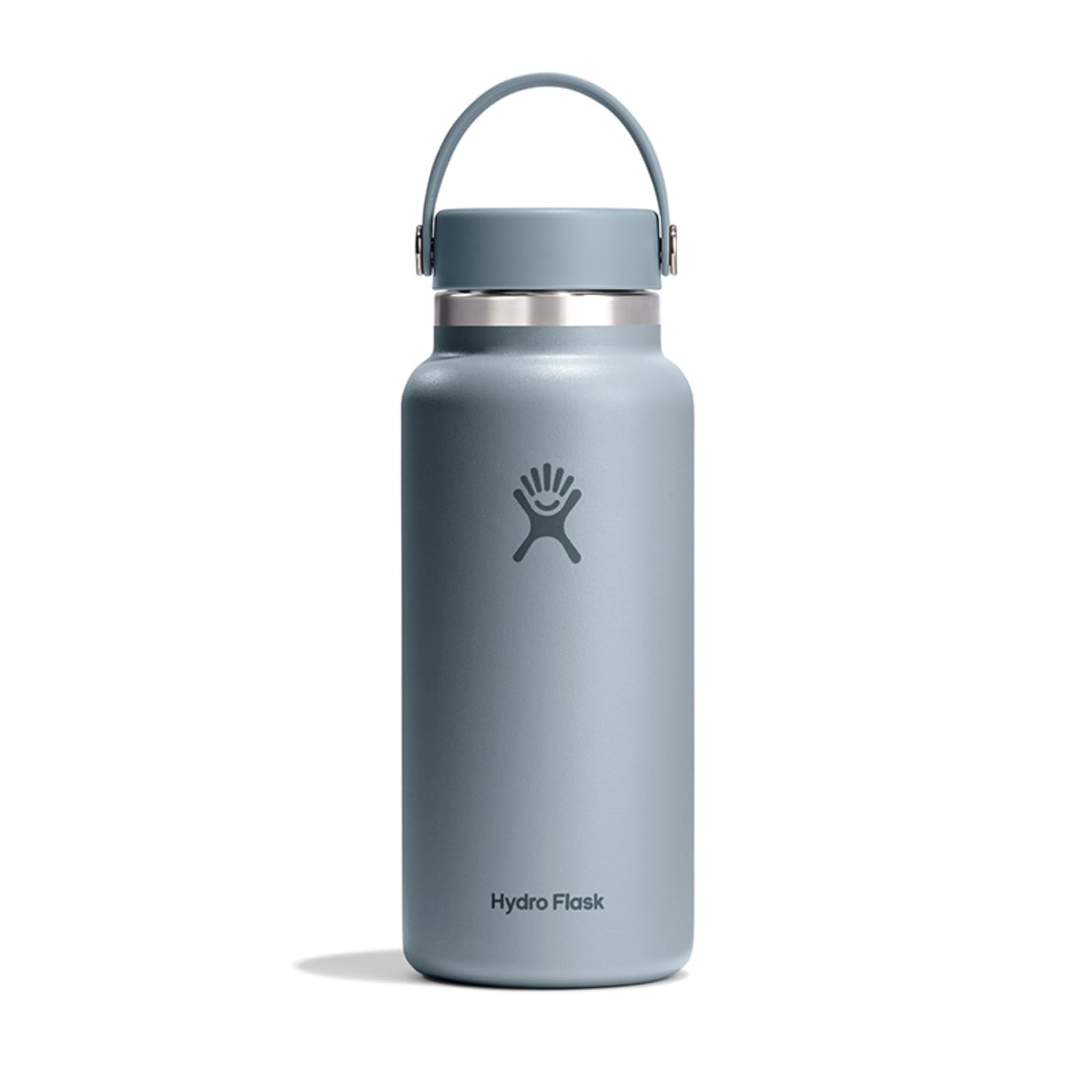Hydro Flask PAU HANA VIBES グレー Hydro Flask Water Bottle - Insulated Stainless Steel - Wide Mouth