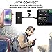 CPCGER Wireless Carplay Adapter 2024 Upgrade Apple Carplay Wireless Adapter Convert Wired to Wireless CarPlay Dongle Plug & Play Fit for Cars with Factory CarPlay Function