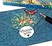 1 Inch Round Thank You Labels with Black Hearts, 1000 Stickers per Roll