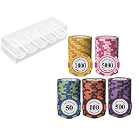 Amazon | ラスベガスカジノチップ ポーカーチップ バカラチップ