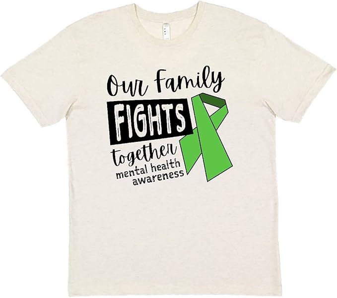 Amazon.com: inktastic Our Family Fights Together Mental Health