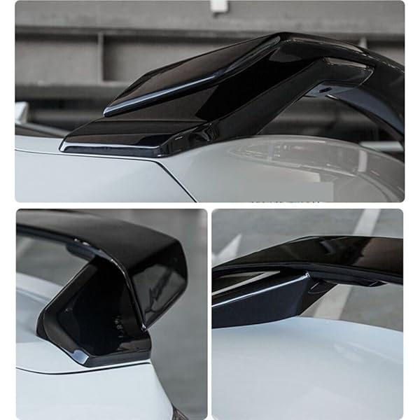 MUTUSAISI Rear Trunk Lip Spoiler HPD Style Wing Compatible with Honda Civic 11th Hatchback LX/Sport/EX-L 2022 2023 2024 2025 2026 Accessories Glossy Black by MUTUSAISI - Image 6