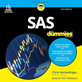 SAS for Dummies (3rd Edition) Audiolibro Por Chris Hemedinger arte de portada
