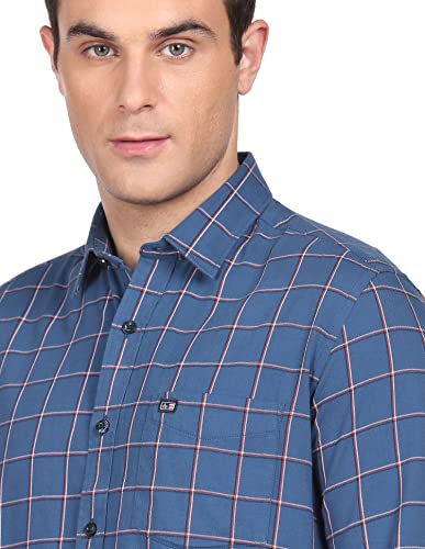 Image of Arrow Men's Checkered Slim Fit Shirt