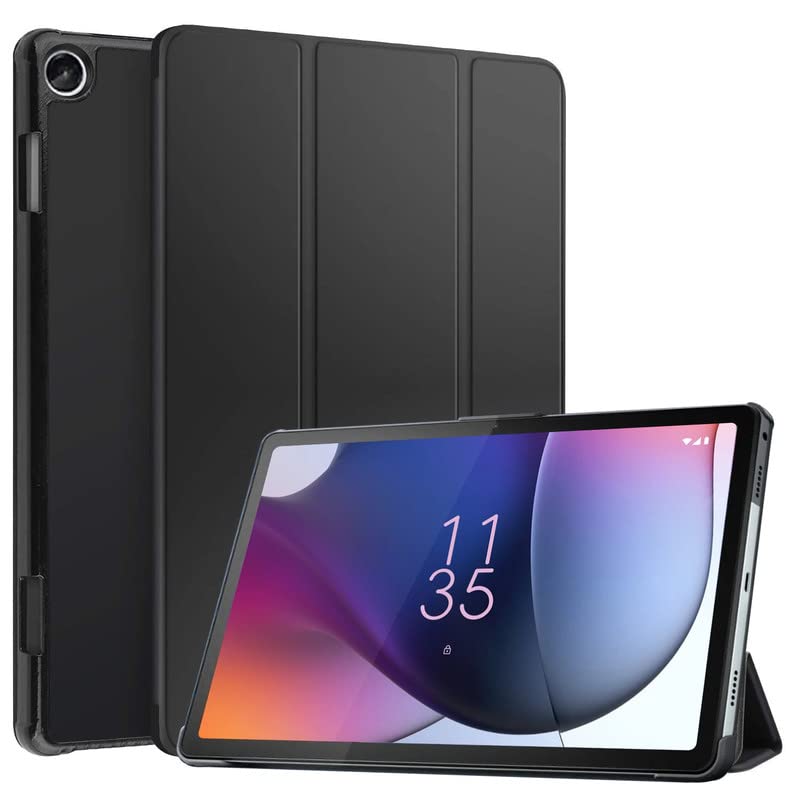 Robustrion Trifold Flip Stand Hard Back Case Cover for Motorola Moto Tab G62 10.61 inch Cover - Black (B0BCG9J3QQ) Amazon Price History, Amazon Price Tracker