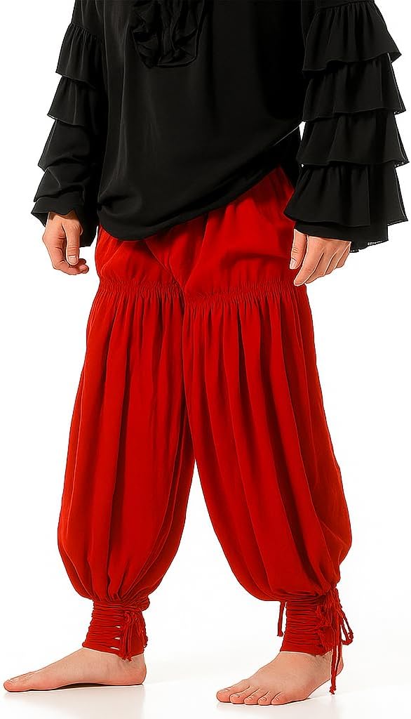 ThePirateDressing Medieval Renaissance Pirate Swordsman Pants Costume C1054