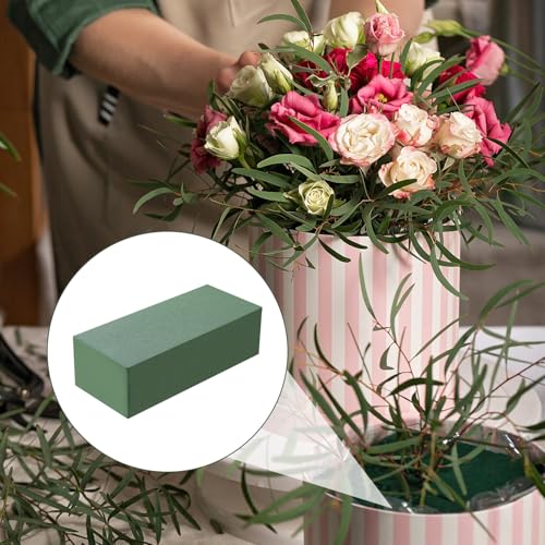 Floral Foam 3PCS Flower Foam Green Wet Dry Floral Foam Blocks Florist Plant Foam Bricks for Artificial and Fresh Flower Arrangement DIYs Crafts Weddings 23x10.5x7cm image 8
