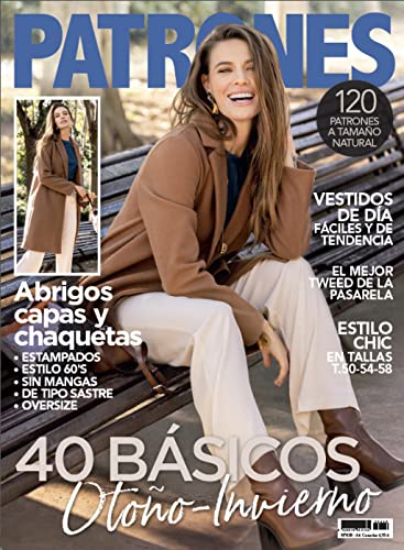 Revista Patrones #438 | 40 Básicos Otoño-Invierno. Abrigos, capas y