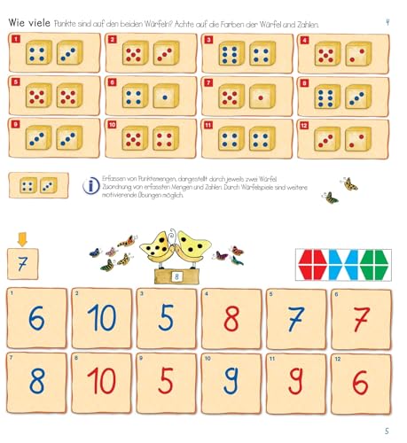 miniLÜK: Vorschule/1. Klasse - Mathematik Von der Zahl zum Rechnen: Von der Zahl zum Rechnen: Aufbauende Übungen für Kinder ab 5 Jahren (miniLÜK-Übungshefte: Vorschule)