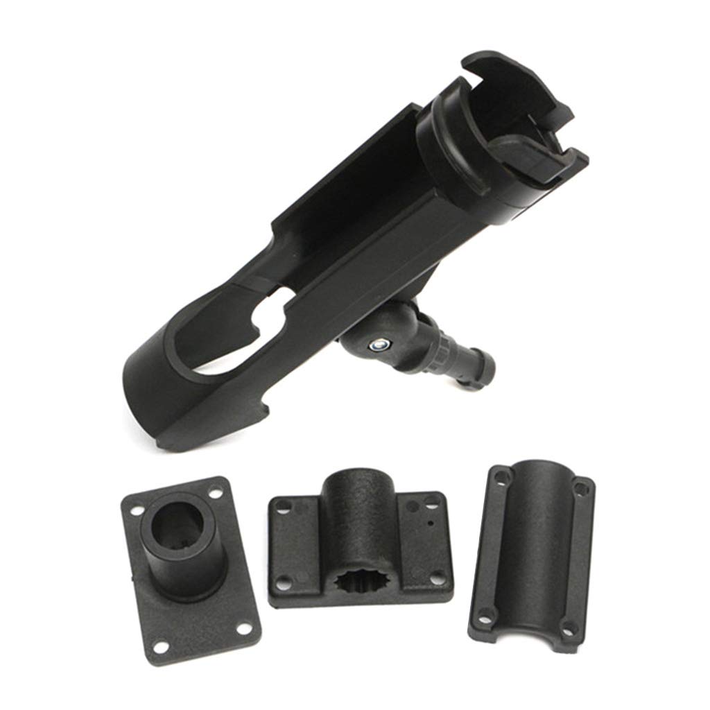 GTYLF Fishing Boat Rods Holder 360 Degree Rotation Adjustable Gasket Kayak Canoe Fixer