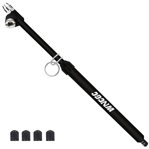 WNCGC Medidor de presión de aire, medidor de aire resistente de presión de neumáticos con placa de aluminio de dos lados, medidores de neumáticos de