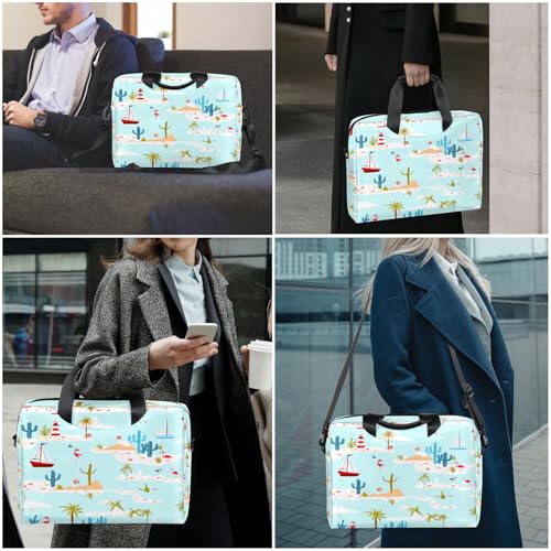 Bolso para laptop de 16 pulgadas con diseño marino miniatura 7