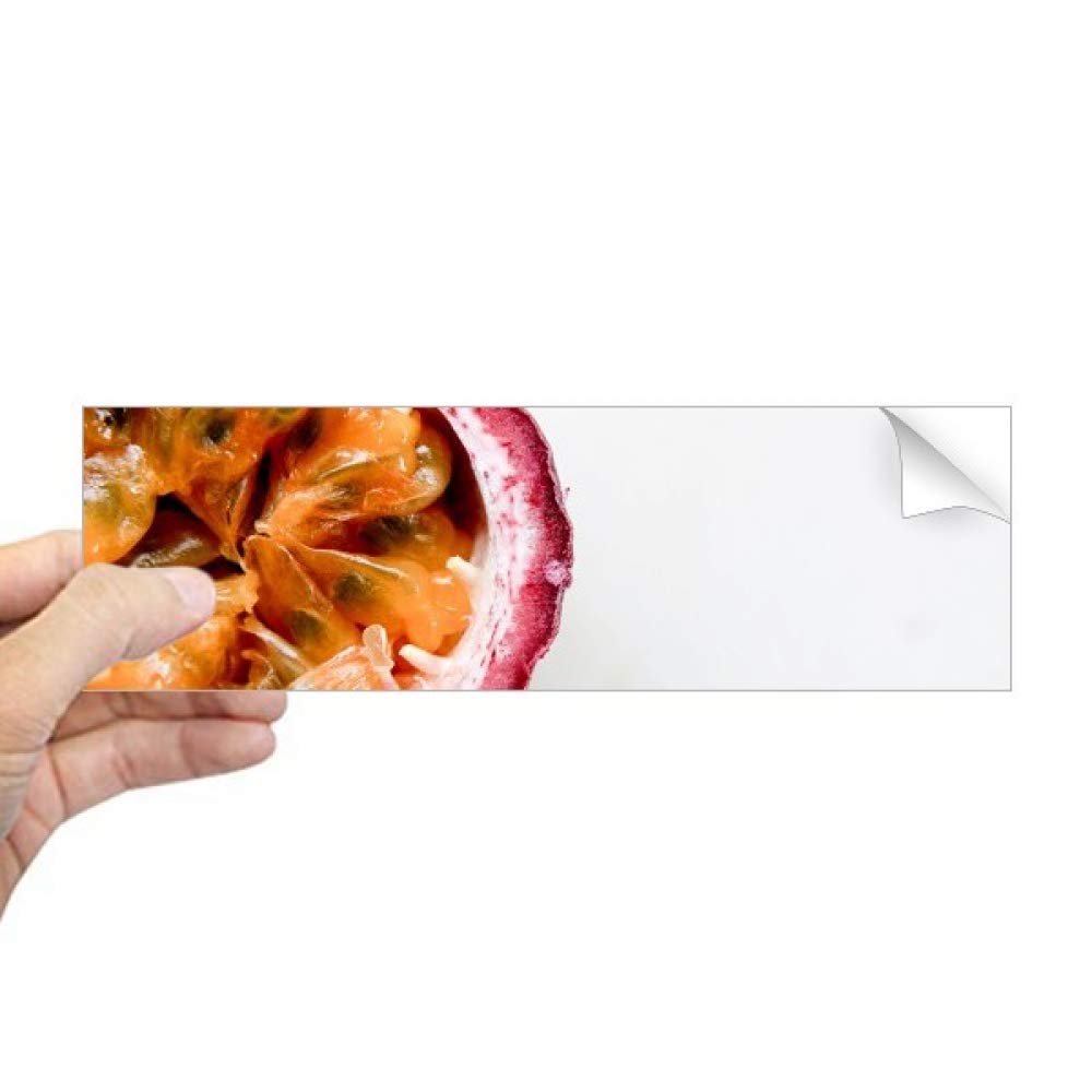 Sticker rectangulaire pour fenêtre occultant léger fruits tropicaux DIYthinker anti-regard