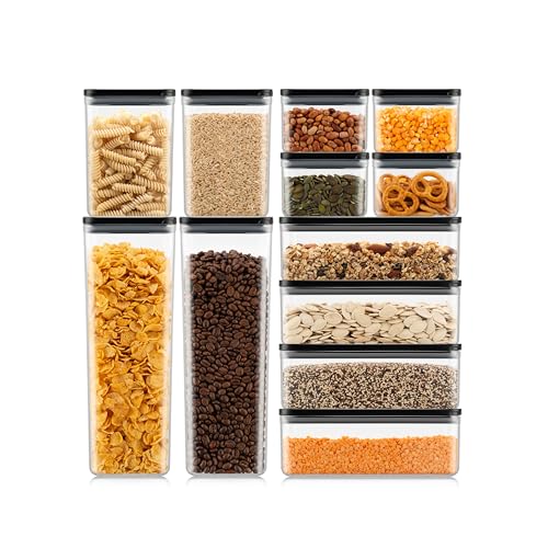 Bodum CANTEEN Set de 12 bocaux de conservation, 4 x 1L / 2 x 1.2L / 4 x 0.5L / 2 x 2.6L