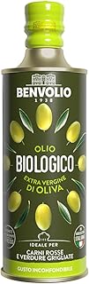 Olivenöl BIO EXTRA VERGINE - BENVOLIO 1938 BIO | 500 ml - Kaltgepresst 100% Italienisches Olivenöl- Unverwechselbarer Geschmack Metallflasche Extra Virgin Olive Oil Olivenöl Nativ Extra
