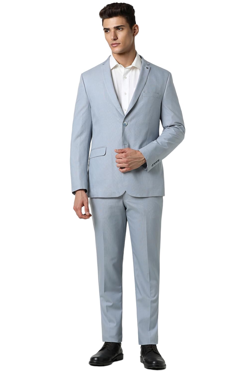 van heusen Men's Cotton Blend Two Piece Suit-Dress Set-picture-13