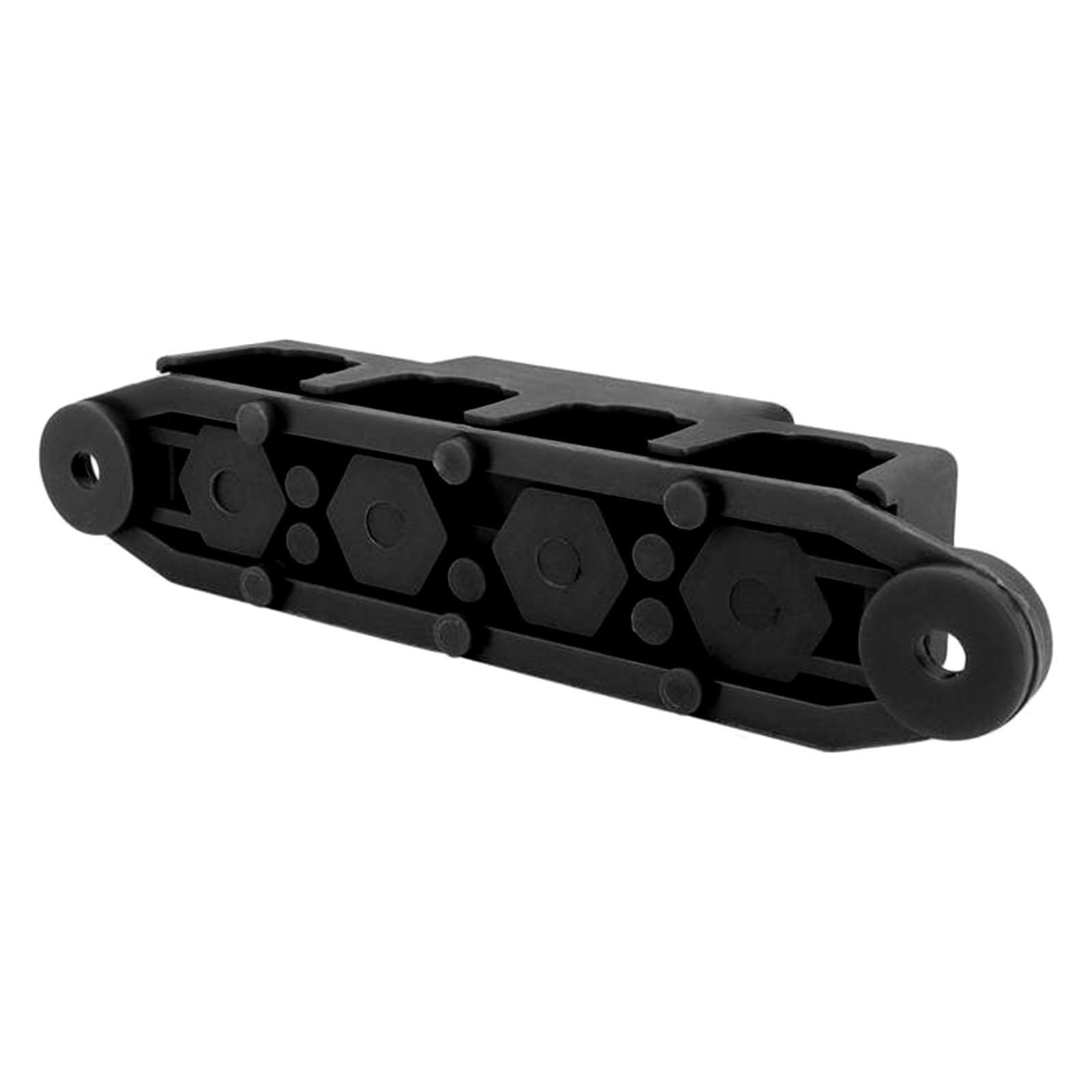 Blocco Di Distribuzione M8 Con 4 Bulloni – 12V-48V, 300A Di Picco, Per Auto, Camper, Barche E Impianti Solari (nero)