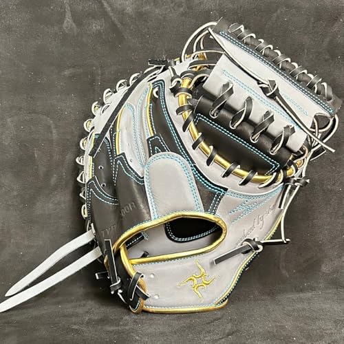 野球 要 KANAME 軟式キャッチャーミット 捕手用ミット TYPE-C200R 小さめ 縦型 ポケット深め 限定カラー レッド×ライトブラック 一般用 草野球 薬指リング クッションパッド 日本製 (型付け加工/不要)