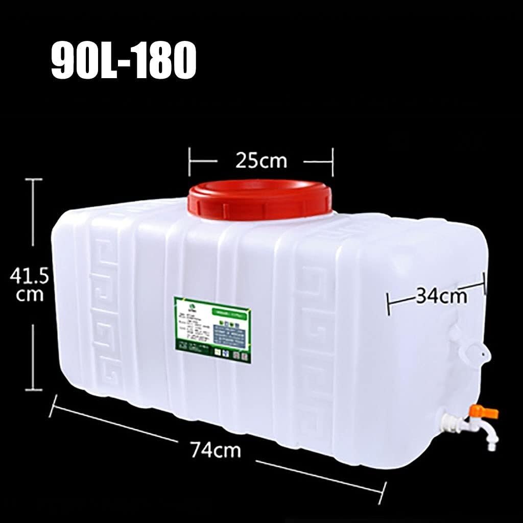 Contenedor de almacenamiento de agua portátil de grado alimenticio, barril de recogida de agua de lluvia para uso al aire libre, tanque de agua purificada para camping, senderismo y preparación para