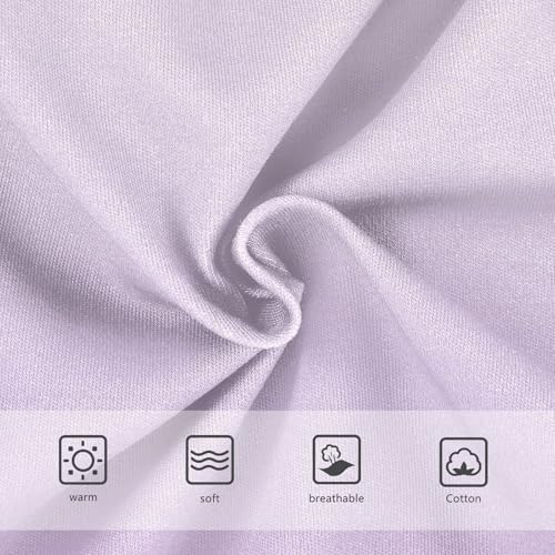 Joisal Ombre Purple Gradient Panties for Girl Toddlers Underwear Floral Cotton Designer Briefs Girls Undies 2t3