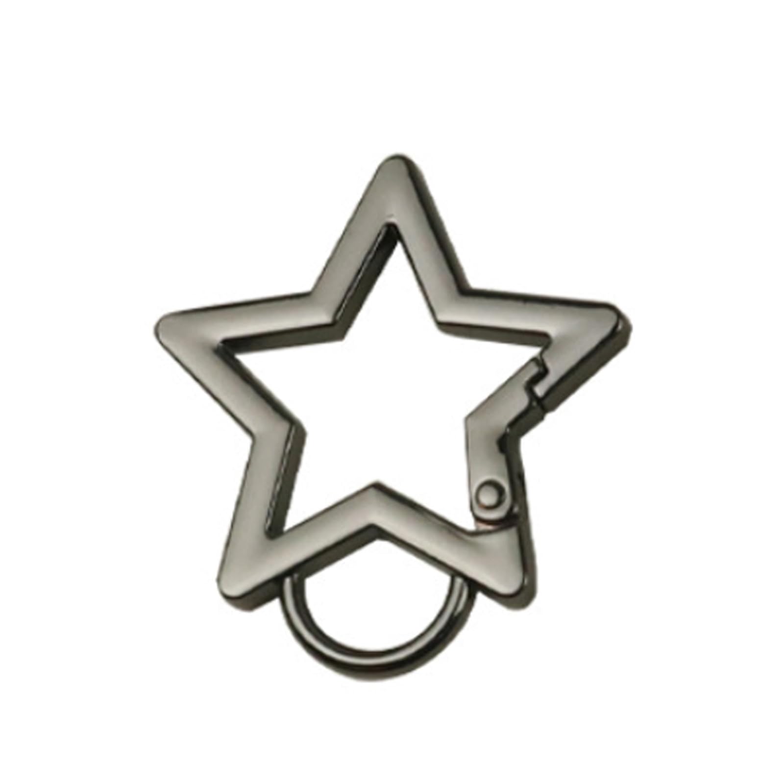 YROHGKPN Stainless Steel Spring Hook Carabiner,Stainless Steel Clip Star