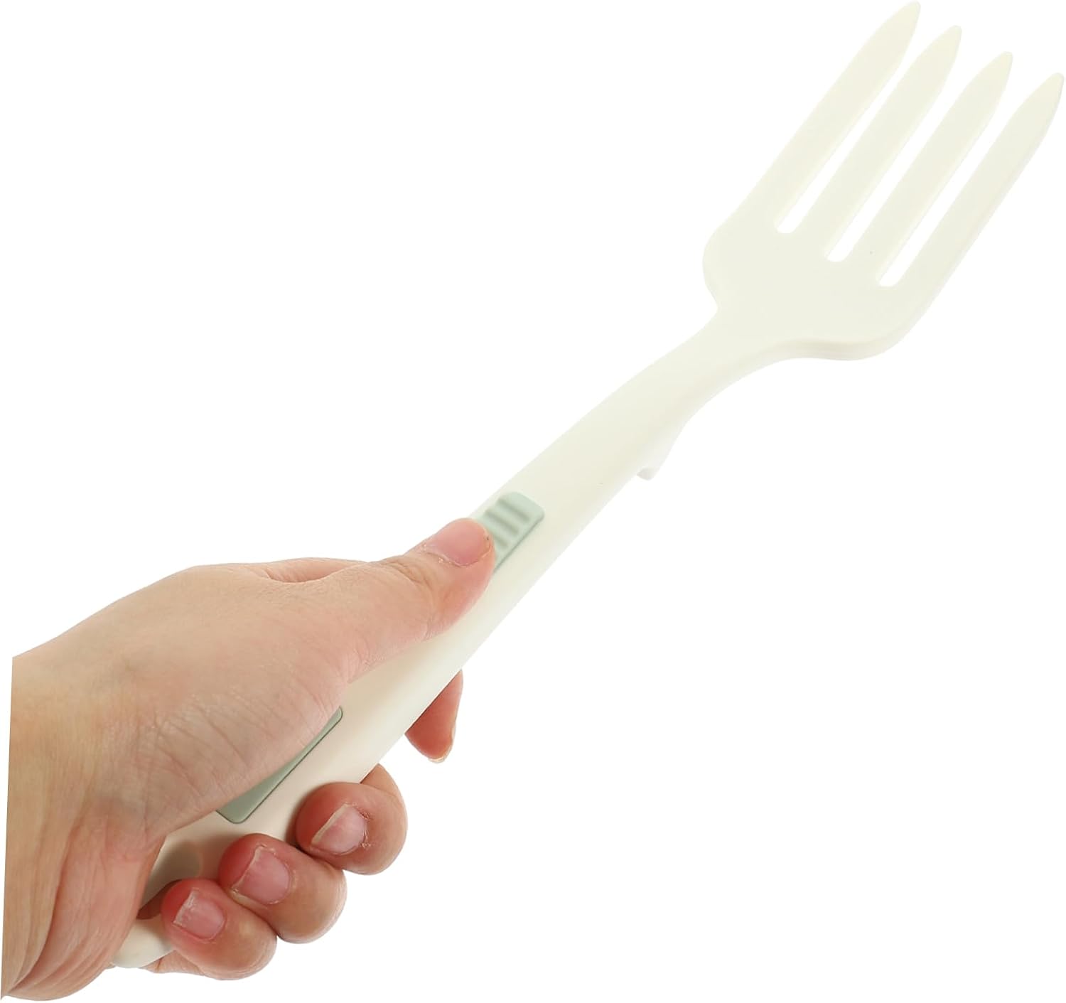 KICHOUSE 1pc Nonstick Silicone Fork Large Mixing Fork Spaghetti Pasta Kitchen Food Easy to Clean