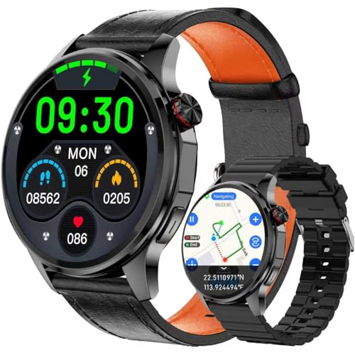 Smart Watch for Men Built-in GPS with Map, 1.46" AI