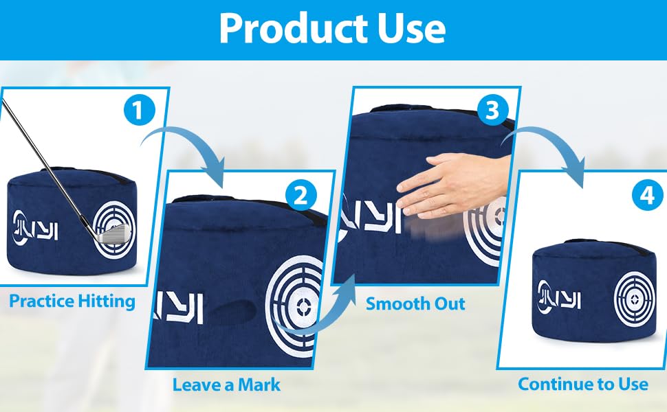 JIUYIBC Golf Impact Bag