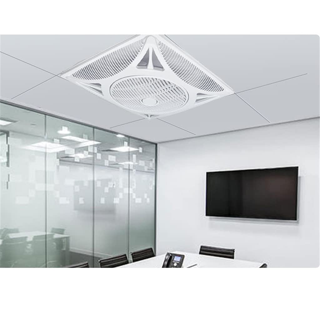 Aspiratore da Bagno, Aspiratore da Cucina da Soffitto Incorporato con Griglia Frontale ad Alta Potenza Grande Volume d'Aria per Bagno/Cucina/Soggiorno/Commerciale