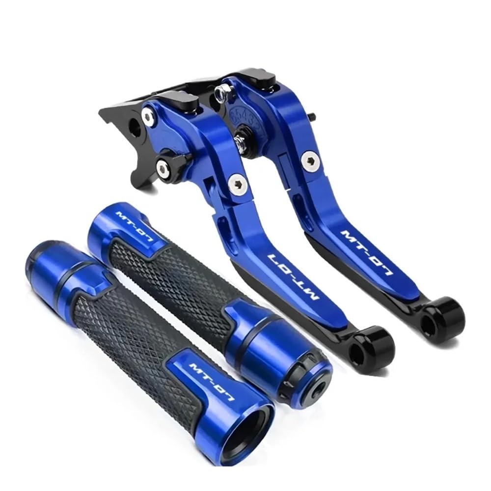 Palancas de freno y embrague CNC ajustables para moto Yamaha MT-07 FZ-07 de 2014 a 2025