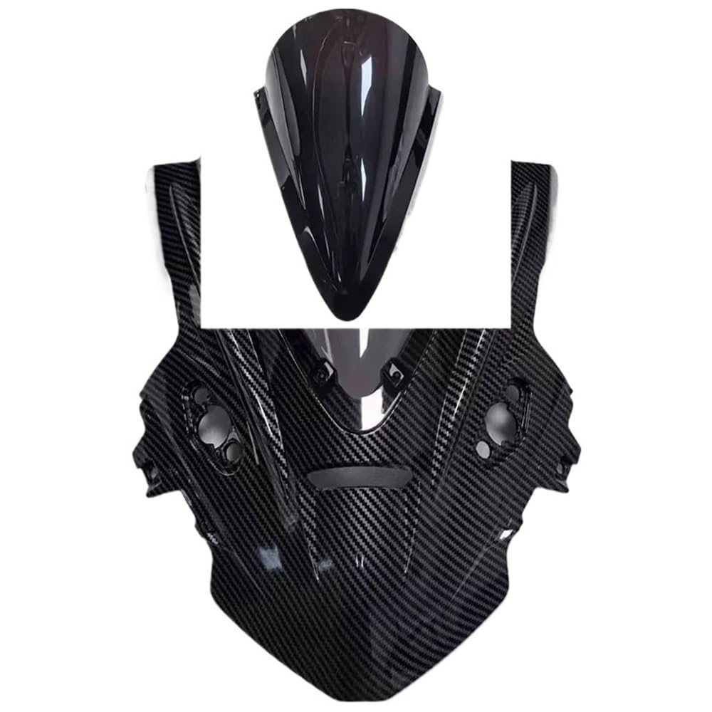 Déflecteur double bulle moto pour éliminer la pression
