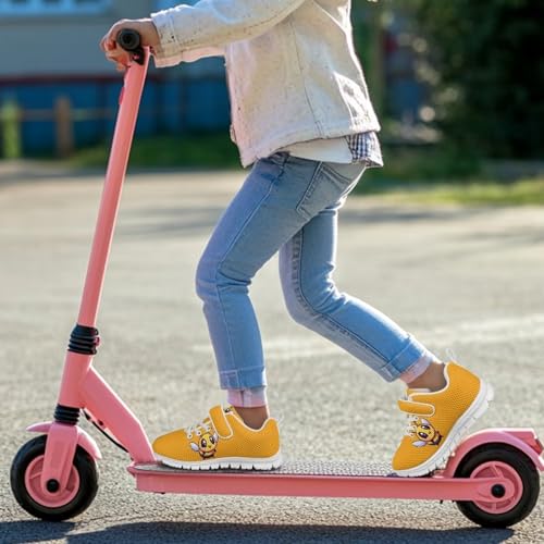 Coloranimal Sneakers for Kids Girls Shoes Athletic Shoes Children's Single Buckle Sneakers Lightweight Walking Shoes Casual Sports Shoes4