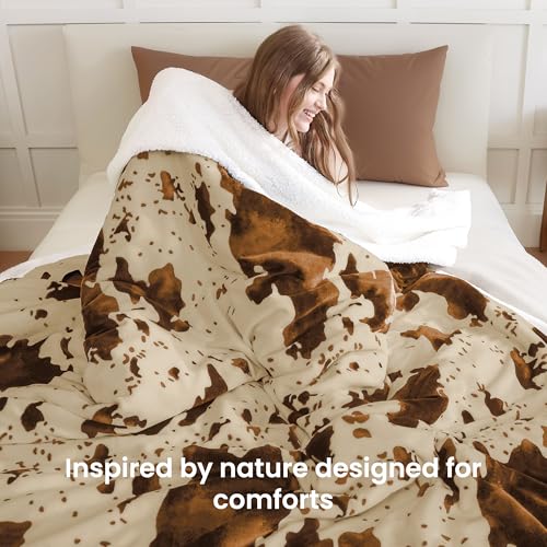 Image of Heated Blanket Full Blanket - Fast Heating Electric Blanket, Soft Flannel Heated Throw with 4 Time Settings,10 Heating Settings, Warm Gifts for Women & Mom & Grandma