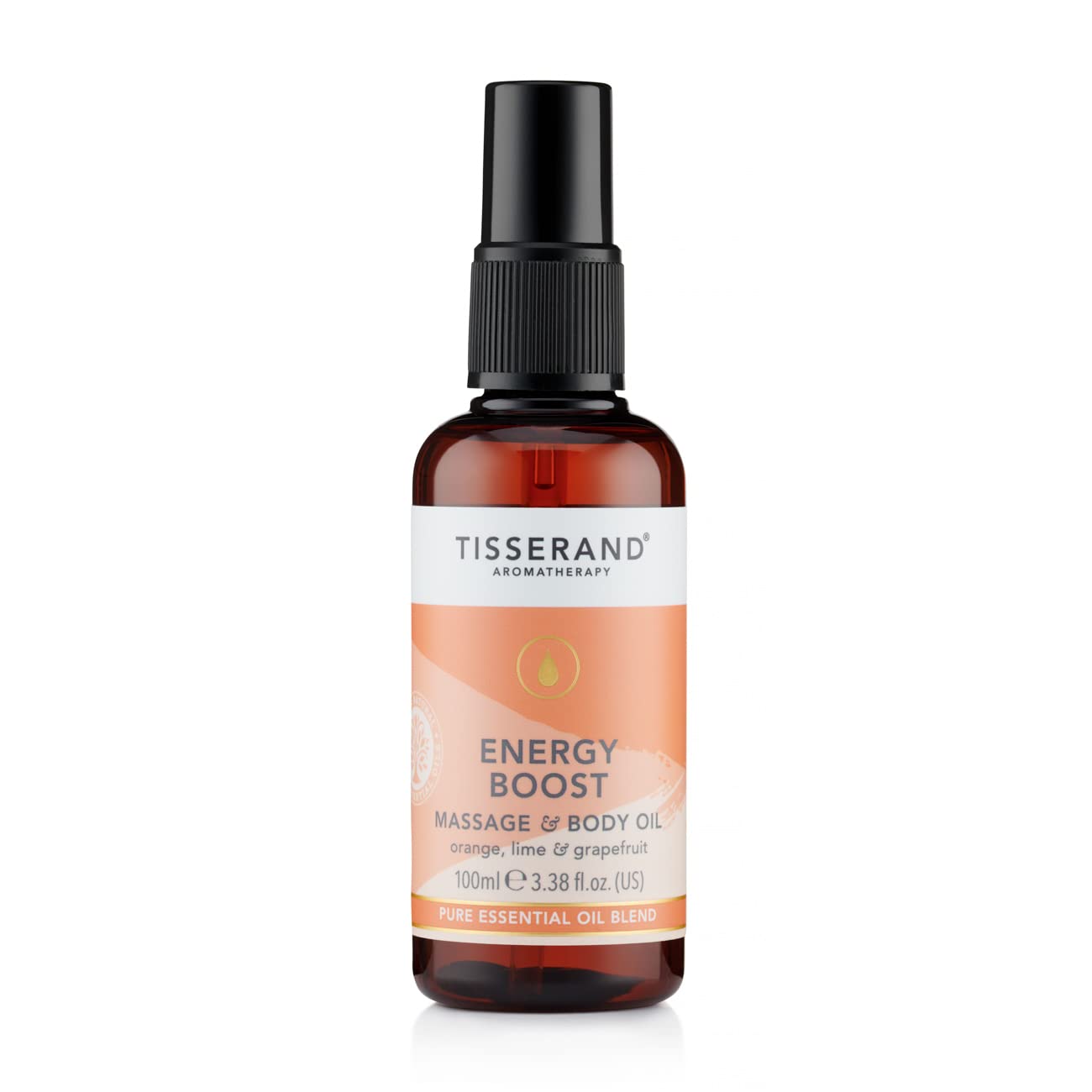 Tisserand Orange Energy Boost Massage And Body Oil 100Ml