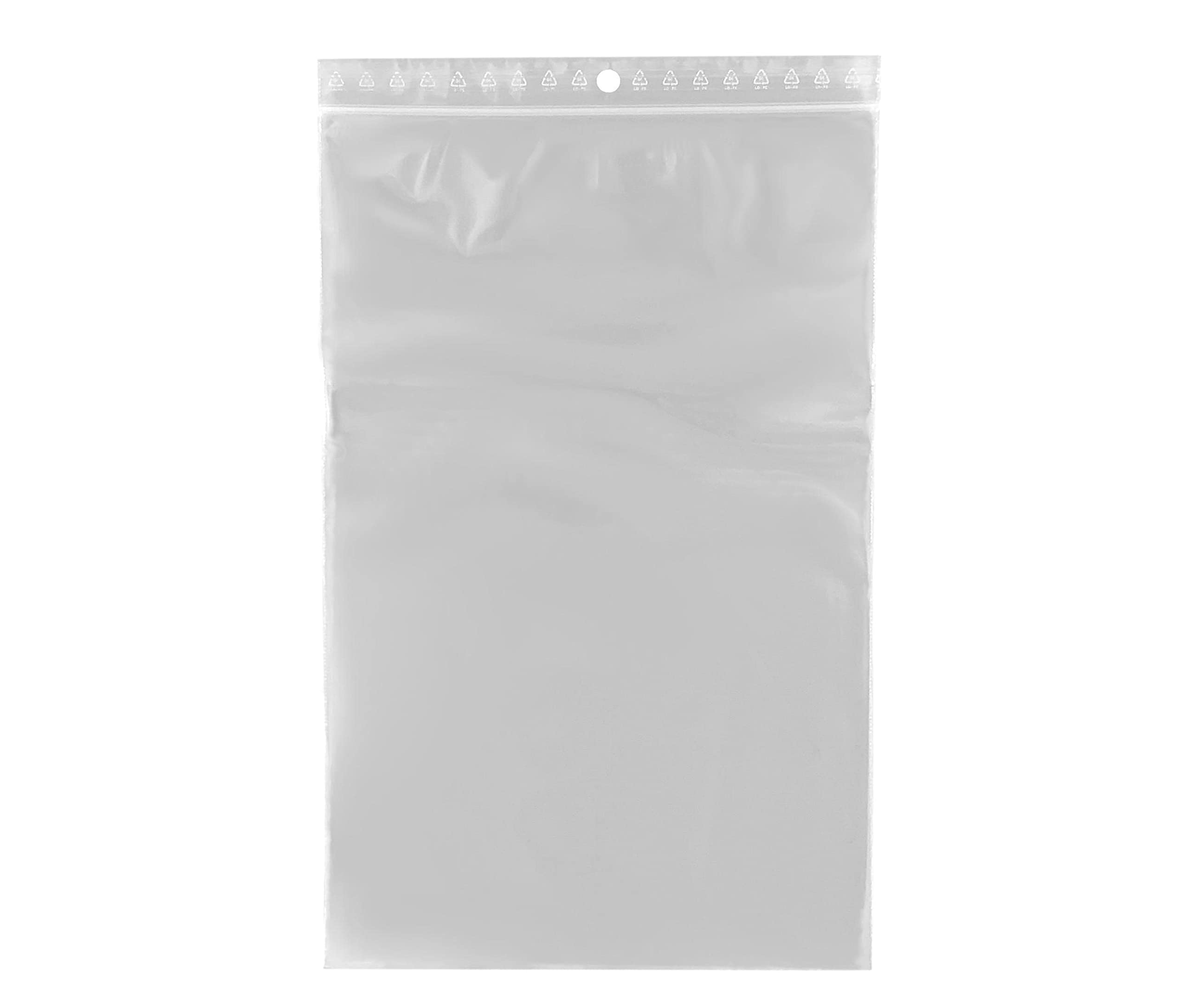 Lot de 1000 sachets 180 x 280 mm fermeture zip Transparent. Sachet fermeture zip 18 x 28 cm 50u sac plastique compatible alimentaire et congélation de marque UNIVERS GRAPHIQUE REF UGZ180280