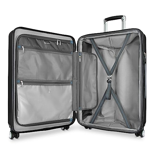 Ricardo Melrose Hardside 2-Piece Set (20" and 25") with FREE Travel Kit (Black)3