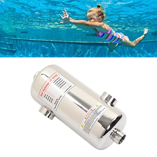 Suprimentos para Aquecimento de Piscinas, Trocador de Calor de Piscina de 40KW Em Aço Inoxidável par