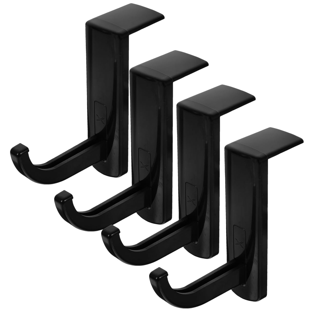 Vaguelly 4pcs Headset Headphone Stand Computer Headset Plastic Hooks for Hanging Purse Hangers Headset Holder Mount Headphone Hanger Gaming Setup Accessories Headset Hanger Headphone Rack-image-0
