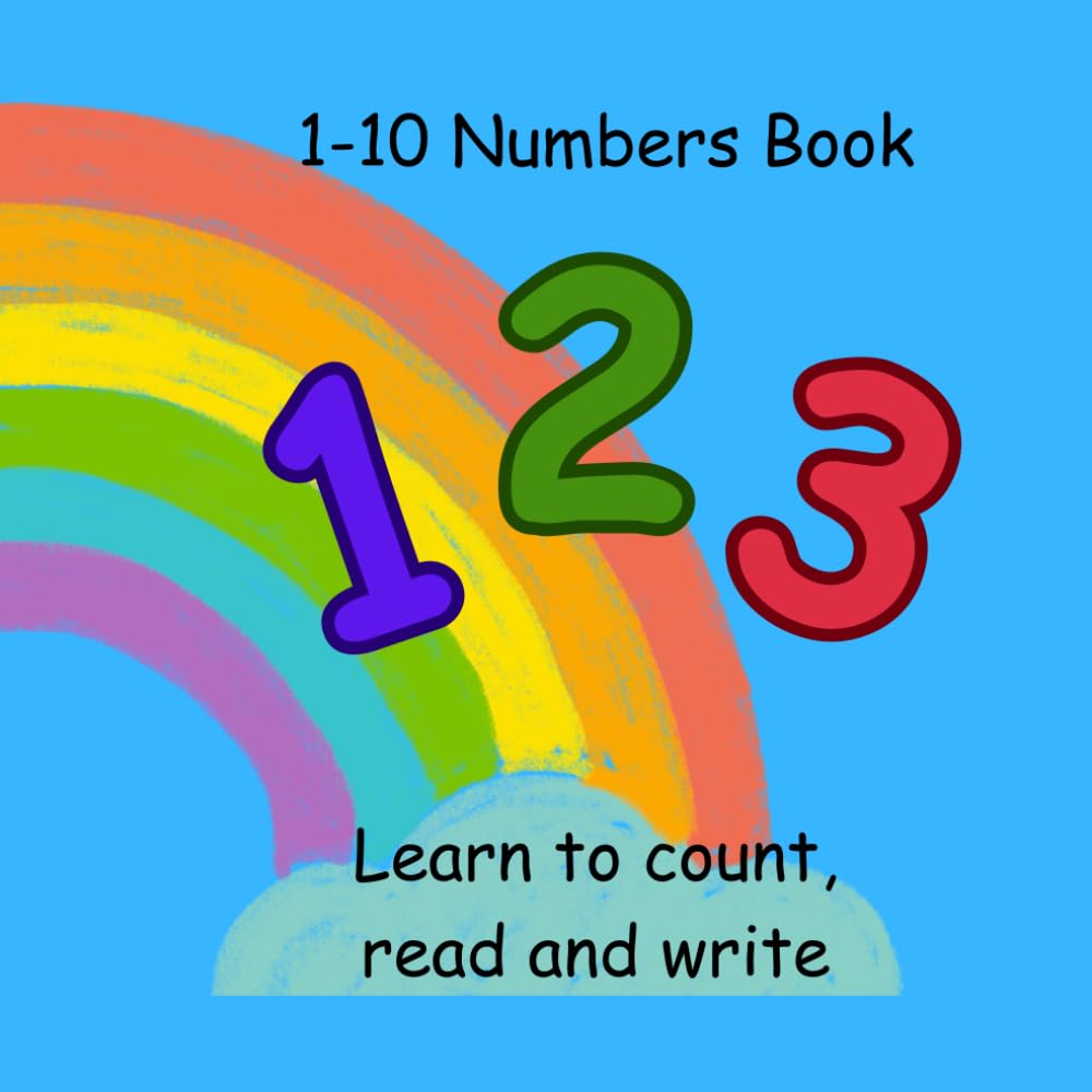 1-10 Numbers Book: Nadarajah, Rekha: 9798876992178: Amazon