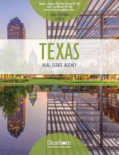 Texas Real Estate Agency, 10th Edition Update: With Up-to-date Agency