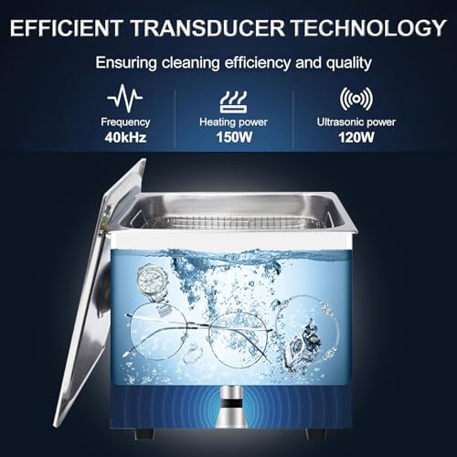 Granbo GW0203 Ultrasonic Cleaner 3.2L 120W Jewelry Cleaner Ultrasonic Machine 40Khz thumb #1