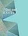 Produktbild dot pad 8.5 x 11: Dot Grid - Size = 8.5" x 11"/ xxx pages/ double sided/bullet journal book ryder carroll/bullet journal books/bullet journal ... for beginners set/ bullet journal how to