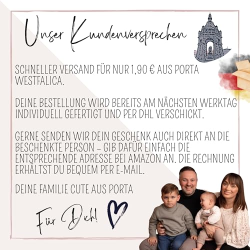 C|UTE – Kindergeschirr personalisiert mit Namen | Schüssel mit Saugnapf & Kinderbesteck (Esslernlöffel, Gabel) graviert | BPA-frei | Geschenk Babygeschirr ab 12 Monate (Taupe, Set ohne Lätzchen)