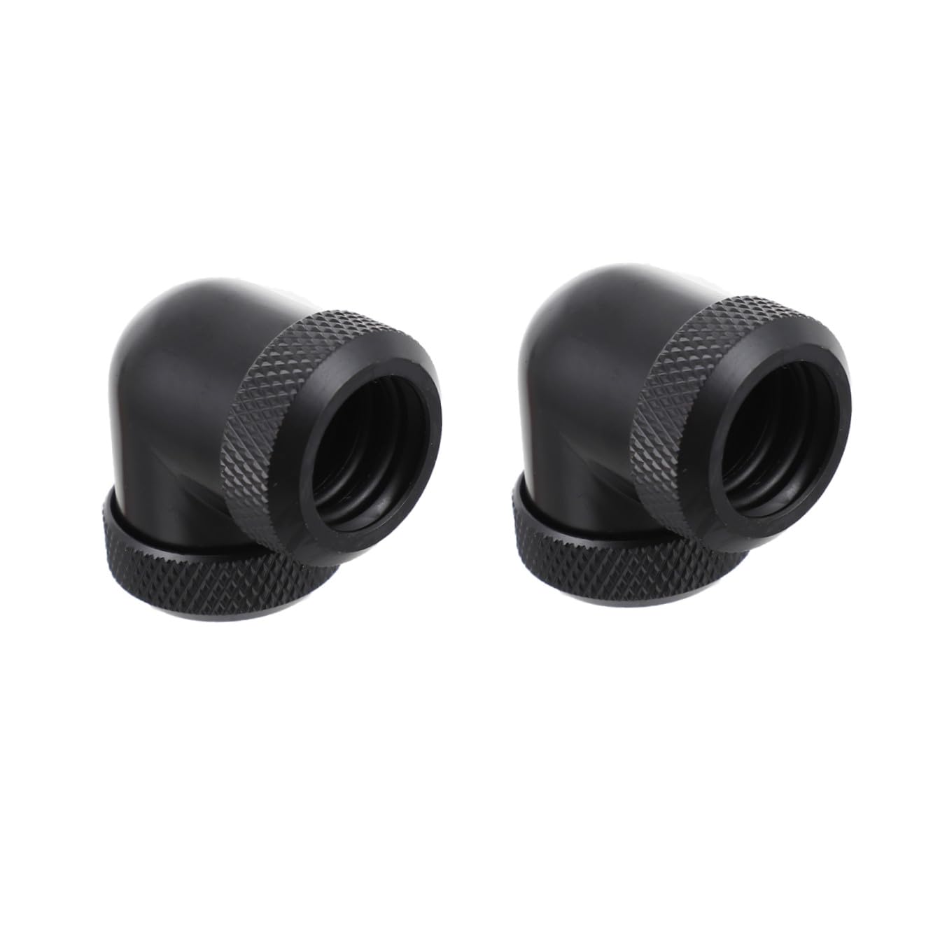 2pcs Brass Extender Adapter for Water Cooling Systems Dual-Head Connector Gasket Prevents Leakage Durable and Corrosion-Resistant Accessory for Liquid Cooling