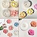 ZPARNO 3 Pack Candle Molds for Candle Making, Moldes para Velas, Flower Molds Silicone Candle Molds for DIY Scented Candle, Soy Wax, Cake, Soap, Resin Casting Craft Making